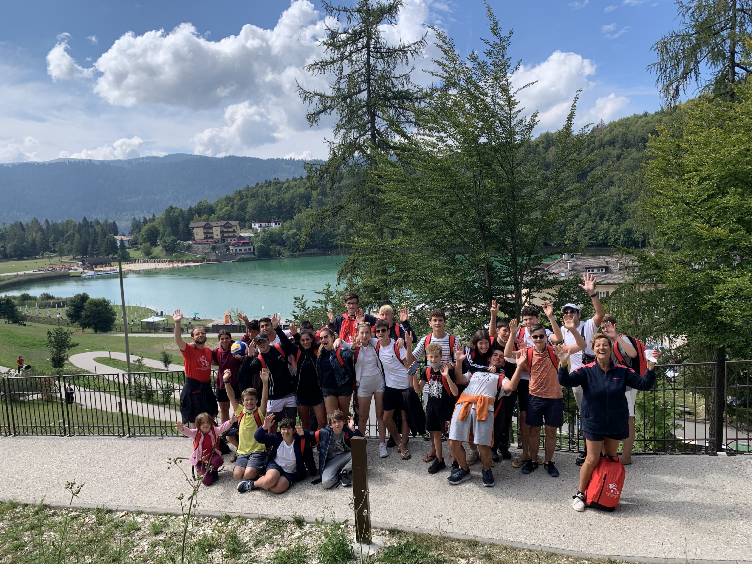 Gruppo LP al lago di Lavarone