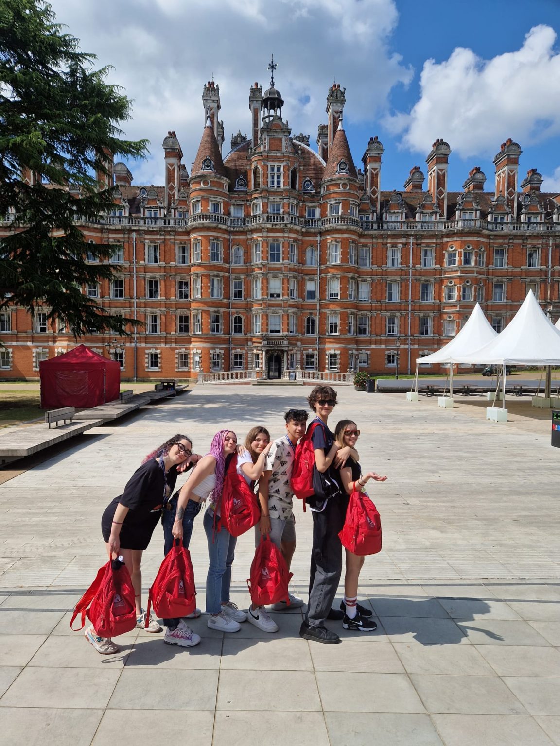 Gruppo LP alla Royal Holloway