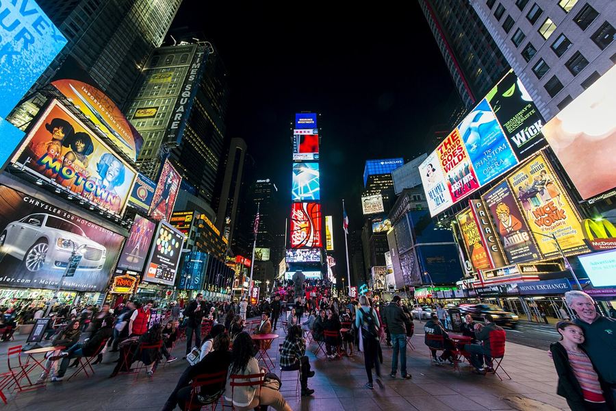 Empire State Building · Times Square